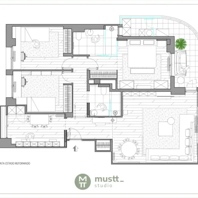 Proyecto de arquitectura residencial | Vivienda F.1 5