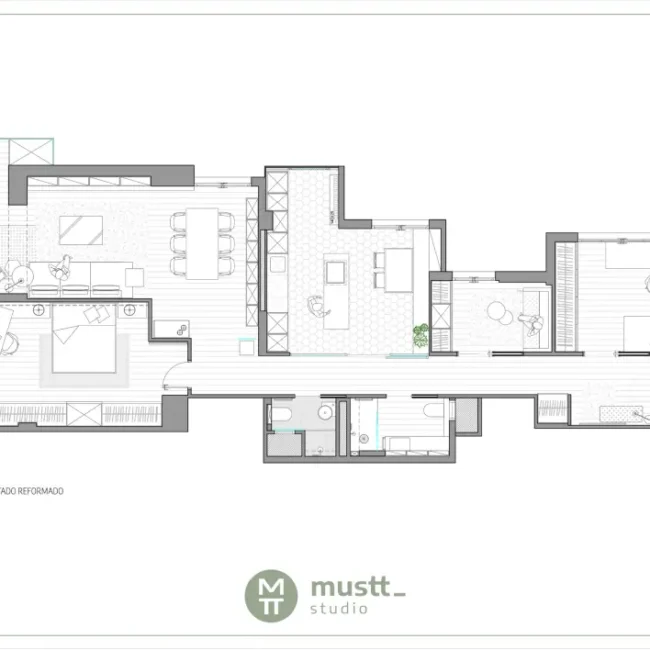 Proyecto de arquitectura residencial | Vivienda Parque Grande 13
