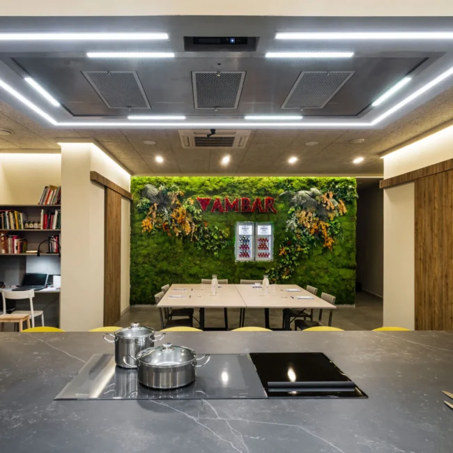 Interiorismo en espacios gastronómicos - Showroom Escuela de Sabor 5