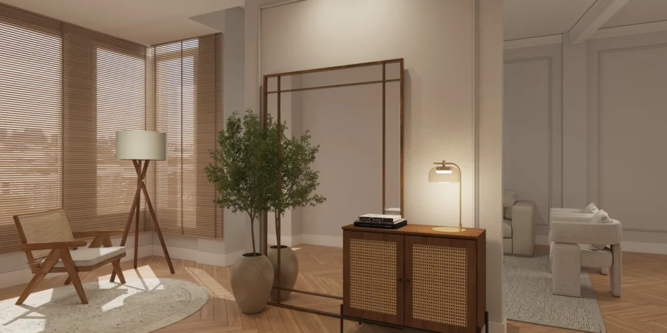 Imágenes e infografías 3D de proyectos arquitectónicos de interiorismo 01