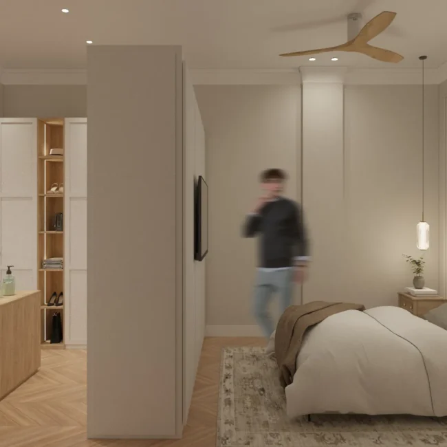 Imágenes e infografías 3D de proyectos arquitectónicos de interiorismo 06