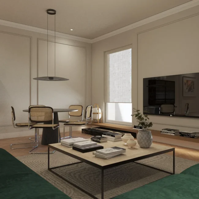 Imágenes e infografías 3D de proyectos arquitectónicos de interiorismo 11