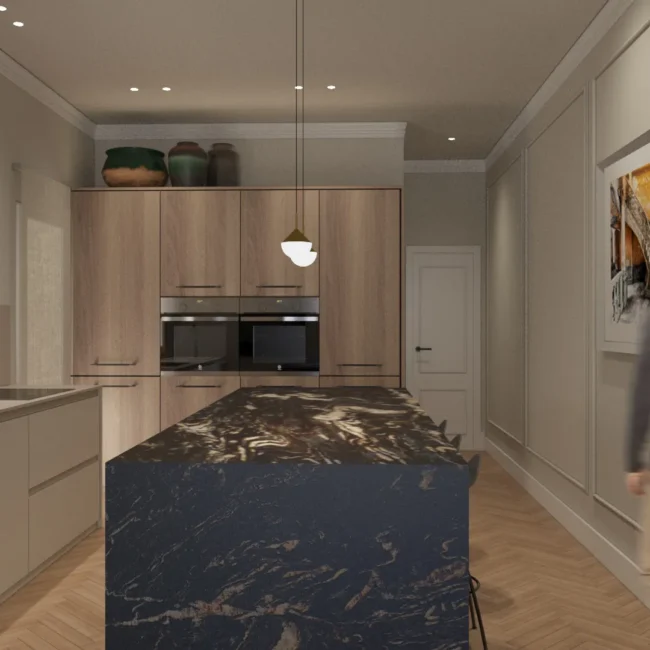Imágenes e infografías 3D de proyectos arquitectónicos de interiorismo 14