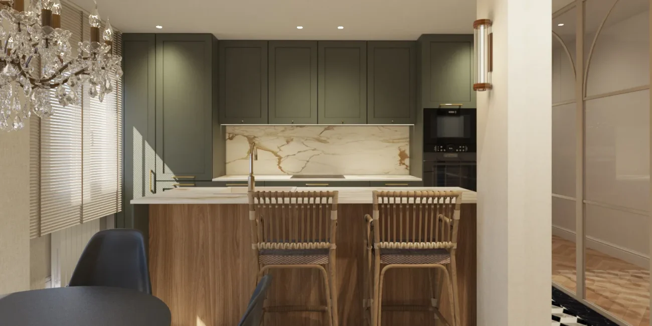 Imágenes e infografías 3D de proyectos arquitectónicos de interiorismo 77