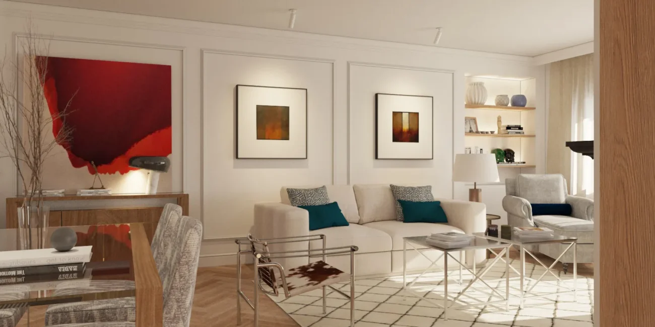 Imágenes e infografías 3D de proyectos arquitectónicos de interiorismo 79
