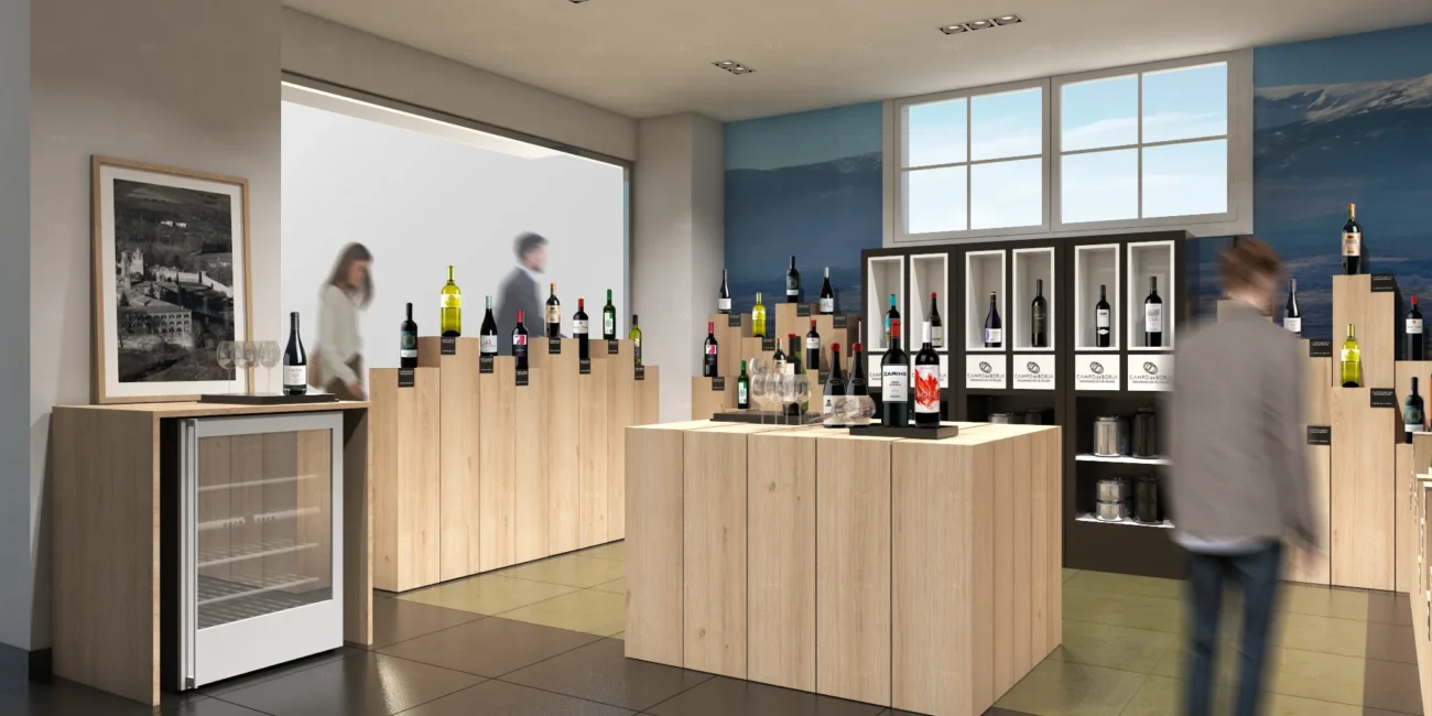 Interiorismo en comercios - Campo de Borja 1
