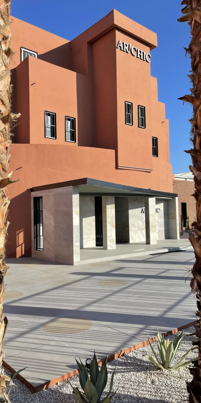 Interiorismo en comercios - Showroom Archic en Marrakech 1