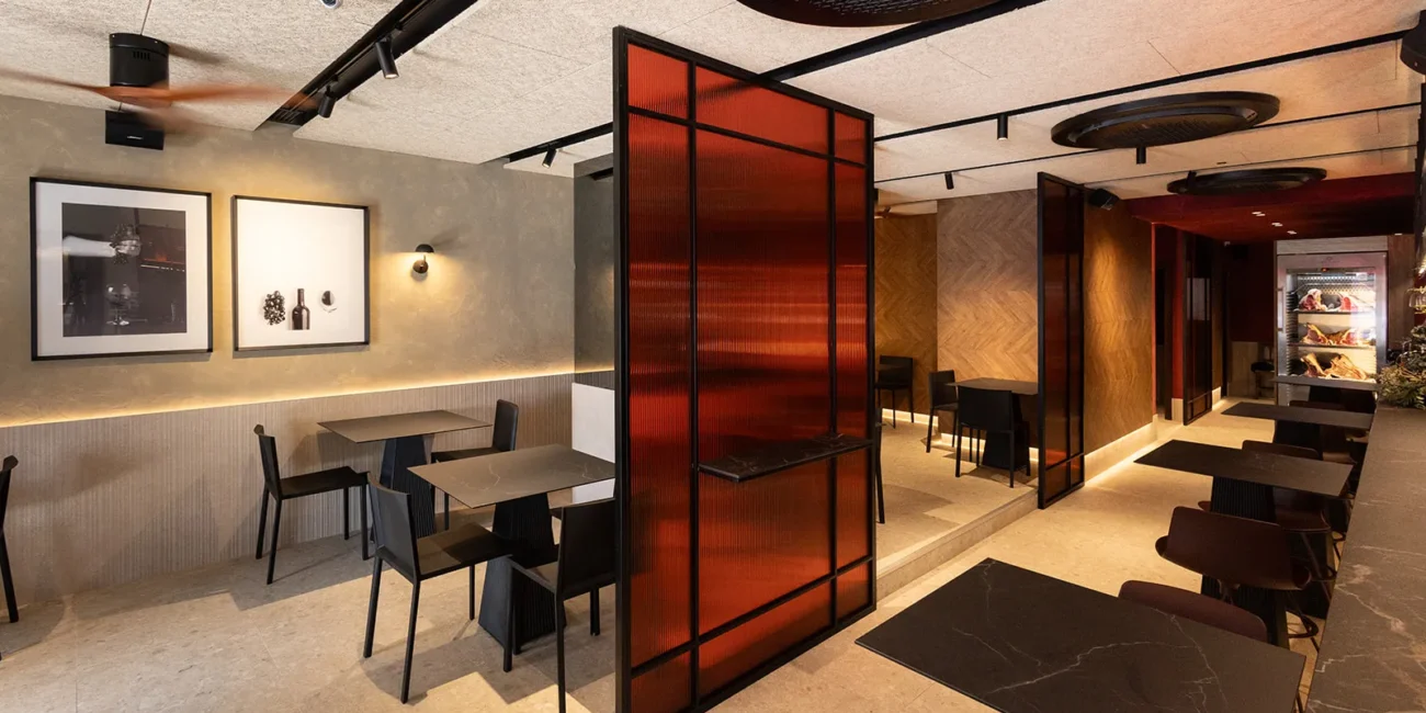 Interiorismo en espacios gastronómicos - Asador La Garnacha 2