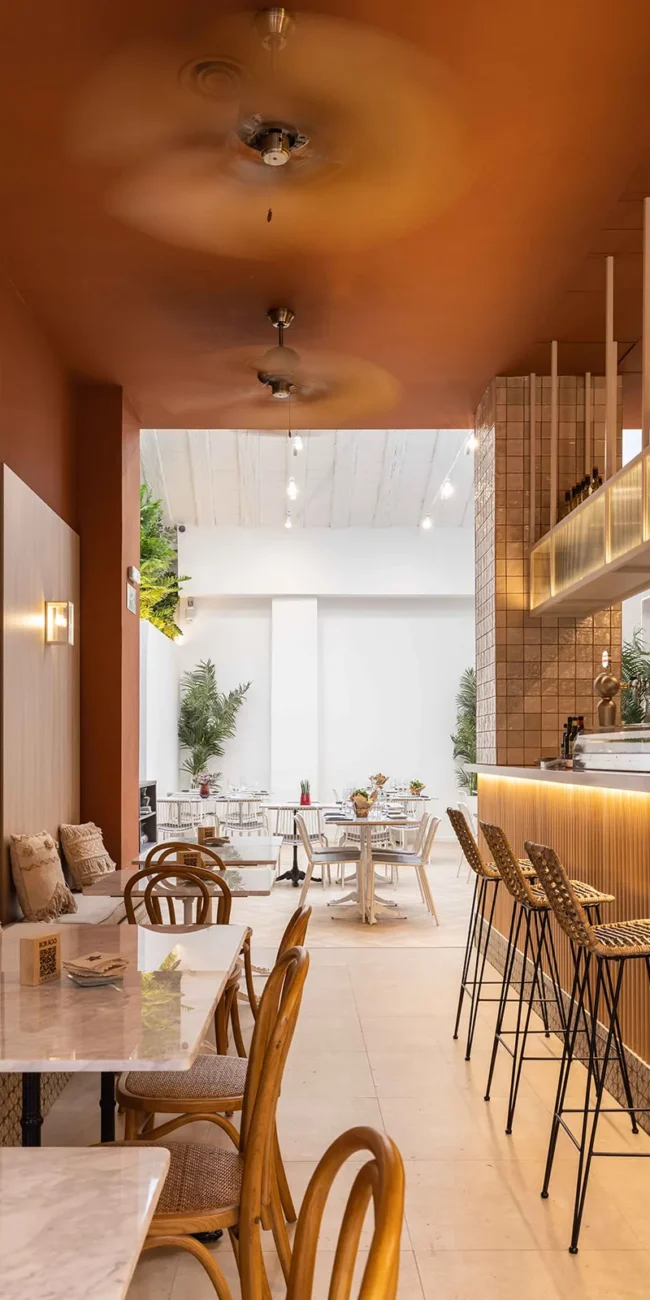 Interiorismo en espacios gastronómicos - Restaurante Borago 2