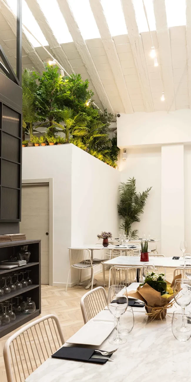 Interiorismo en espacios gastronómicos - Restaurante Borago 8