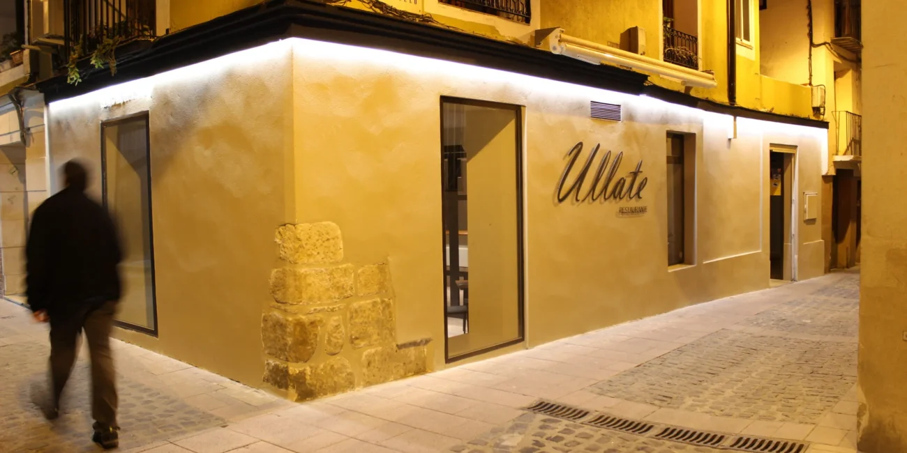 Interiorismo en espacios gastronómicos - Restaurante Ullate 1