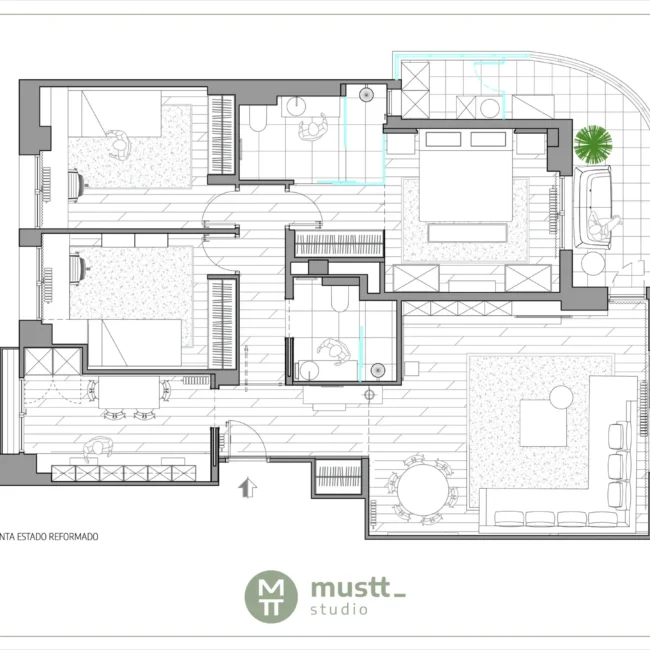 Interiorismo en viviendas - Vivienda F.1 7